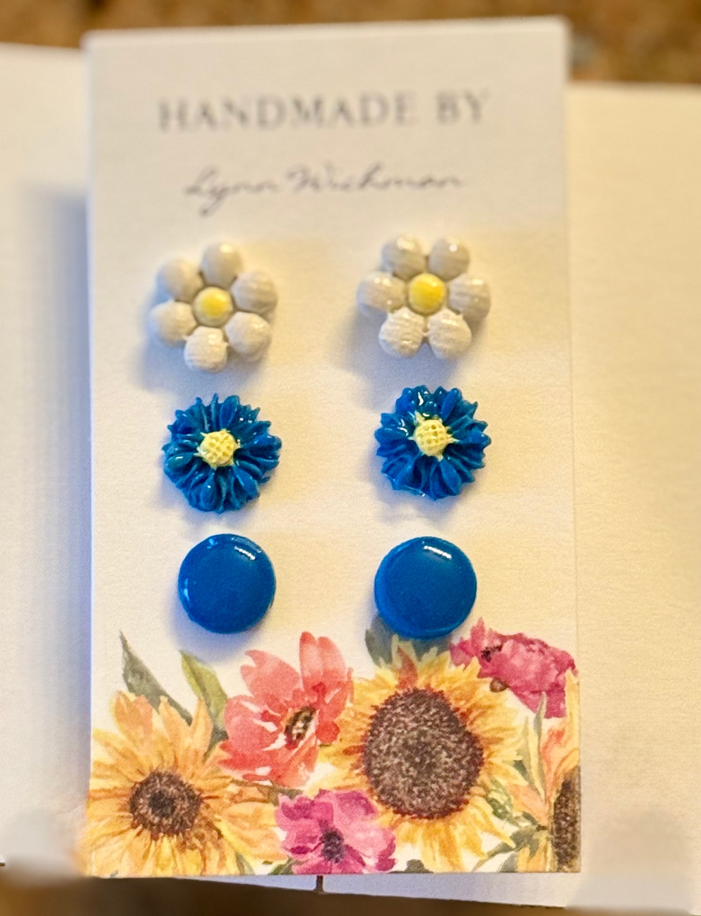 You pick Studs polymer clay earrings